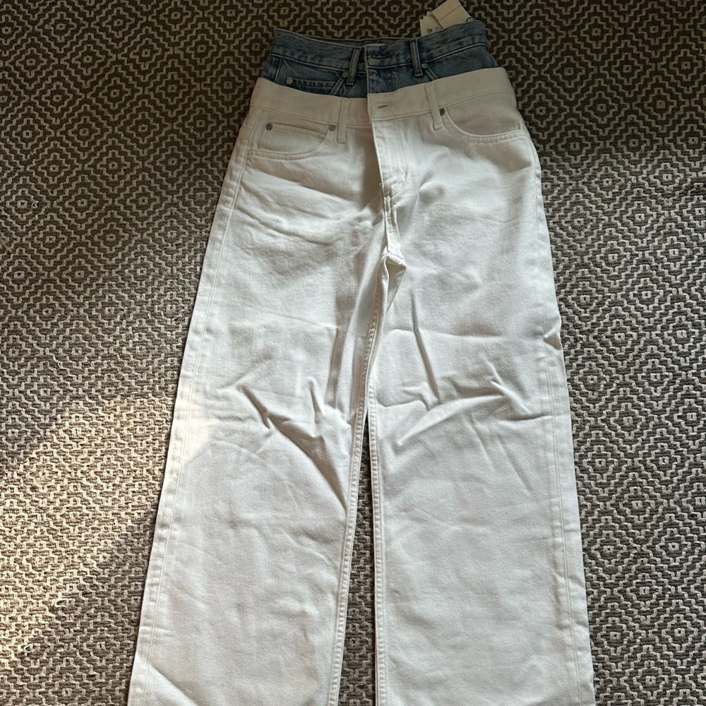 Sandro two tone Denim Jeans